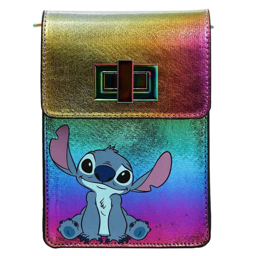 Disney-Stitch-Holographic-Crossbody-Handbag-Bioworld Disney - Stitch Holographic Crossbody Handbag - Bioworld - Image 1