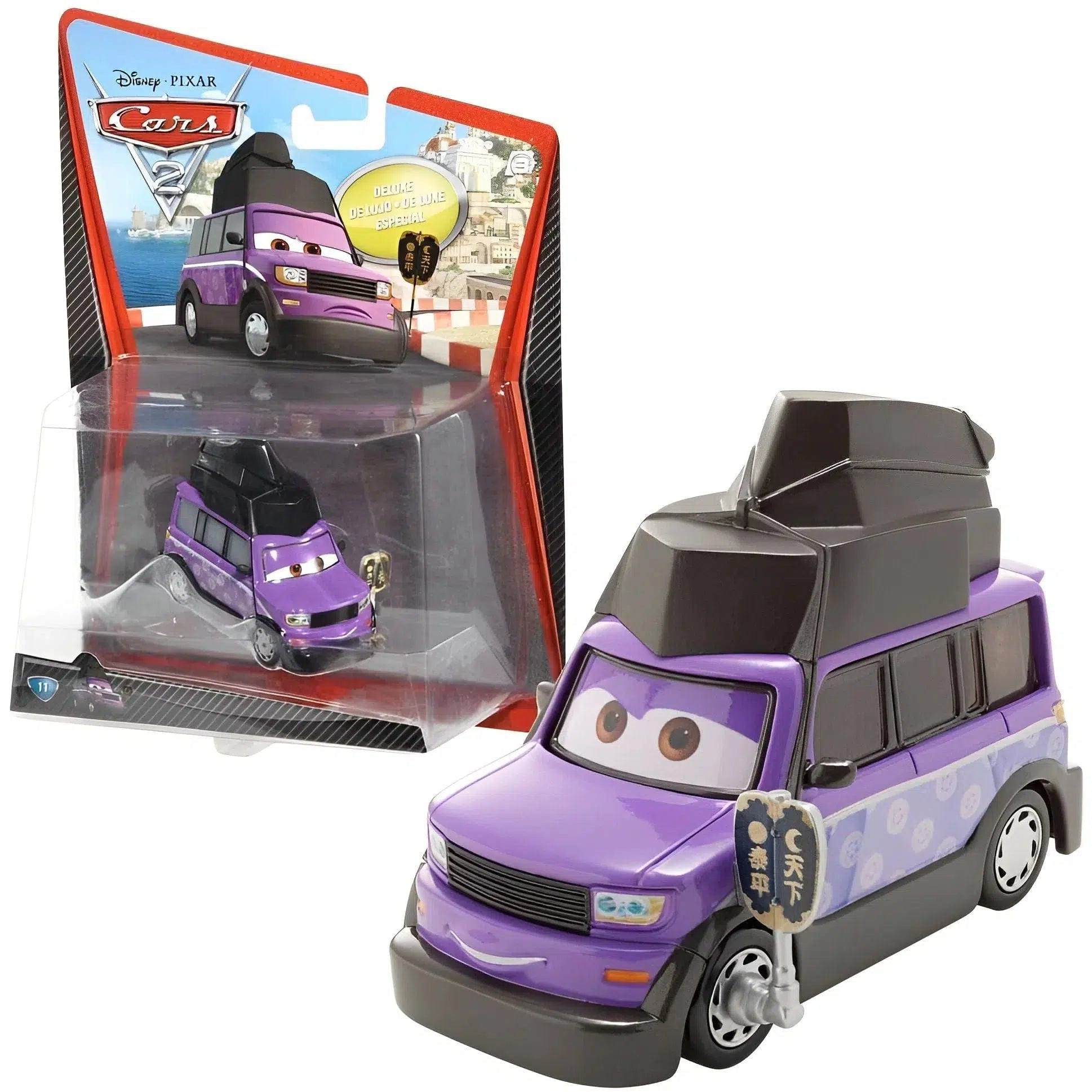 Disneys-Cars-2-Kimura-Kaizo-11-Toy-Car-Die-Cast-Mattel Disney's Cars 2 - Kimura Kaizo #11 Toy Car (Die-Cast) - Mattel - Image 1