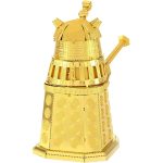 Doctor Who - Gold Dalek Figure Model Kit (Steel, Moderate Difficulty) - Fascinations - Metal Earth Series - Image 6