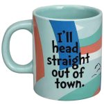 Dr. Seuss [Oh, the Places You'll Go!] - "I'll head straight out of town" Mug (Ceramic, 16.oz) - Bioworld - Image 2