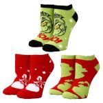 Dr. Seuss - The Grinch Ankle Socks (3 Pairs) - Bioworld - Image 5