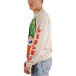 Dragon Ball - Goku & Shenron Oversized Print Sweatshirt (Tan, Unisex) - Bioworld - Image 7