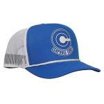 Dragon Ball Z - Capsule Corp. Trucker Hat (Blue / White) - Bioworld - Image 3