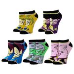 Dragon Ball Z - Chibi Characters Ankle Socks (5 Pairs) - Bioworld - Image 2