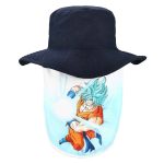 Dragon Ball Z - Goku Kanji Boonie Neck Drape Sun Hat - Bioworld - Image 2