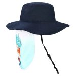 Dragon Ball Z - Goku Kanji Boonie Neck Drape Sun Hat - Bioworld - Image 3