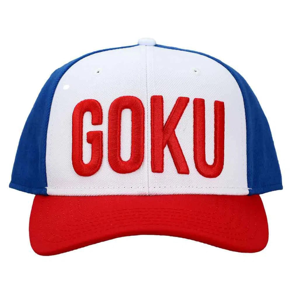 Dragon-Ball-Z-Goku-Snapback-Hat-Embroidered-Pre-Curved-Bill-Bioworld Dragon Ball Z - Goku Snapback Hat (Embroidered, Pre-Curved Bill) - Bioworld - Image 1