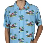 Dragon Ball Z - Kame House Button Up Shirt - Bioworld - Image 4