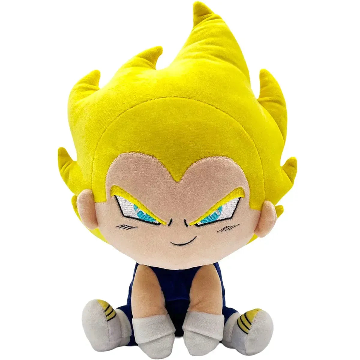 Dragon-Ball-Z-Sitting-Super-Saiyan-Vegeta-Plush-9-Youtooz Dragon Ball Z - Sitting Super Saiyan Vegeta Plush (9") - Youtooz - Image 1