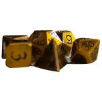 Dragon Metal Dice Set (7 Dice, Polyhedral) - Game Master Dice - Image 3