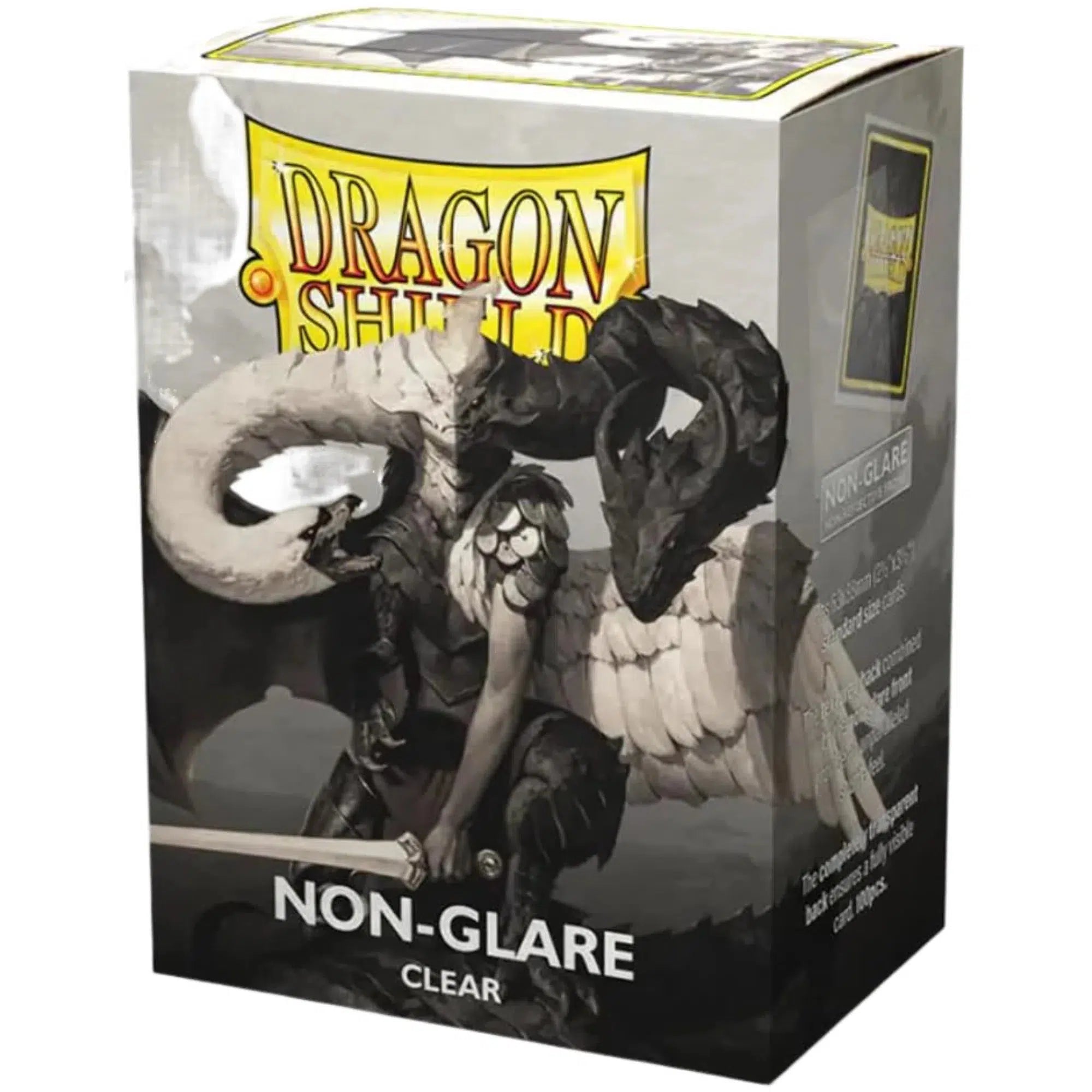 Dragon-Shield-Clear-Protective-Card-Sleeves-Matte-Non-Glare-100-Count-Standard-Size Dragon Shield - Clear Protective Card Sleeves (Matte, Non-Glare, 100 Count, Standard Size) - Image 1