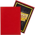 Dragon Shield - Crimson Red Protective Card Sleeves (Matte, 100 Count, Standard Size) - Image 2