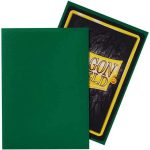 Dragon Shield - Green Protective Card Sleeves (Matte, 100 Count, Standard Size) - Image 2