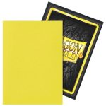 Dragon Shield - Lightning Dual Colored Protective Card Sleeves (Matte, Yellow & Black, 100 Count, Standard Size) - Image 2