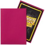 Dragon Shield - Magenta Protective Card Sleeves (Matte, 100 Count, Standard Size) - Image 2