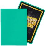 Dragon Shield - Mint Light Blue Protective Card Sleeves (Matte, 100 Count, Standard Size) - Image 2