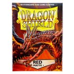 Dragon Shield - Red Protective Card Sleeves (Matte, 100 Count, Standard Size) - Image 3
