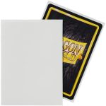Dragon Shield - White Protective Card Sleeves (Matte, 100 Count, Standard Size) - Image 2