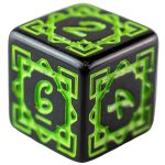 Elf Ranger Dice Set (7 Dice, Polyhedral) - Game Master Dice - Image 3