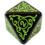 Elf Ranger Dice Set (7 Dice, Polyhedral) - Game Master Dice - Image 4