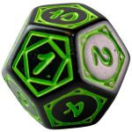 Elf Ranger Dice Set (7 Dice, Polyhedral) - Game Master Dice - Image 5