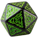Elf Ranger Dice Set (7 Dice, Polyhedral) - Game Master Dice - Image 6