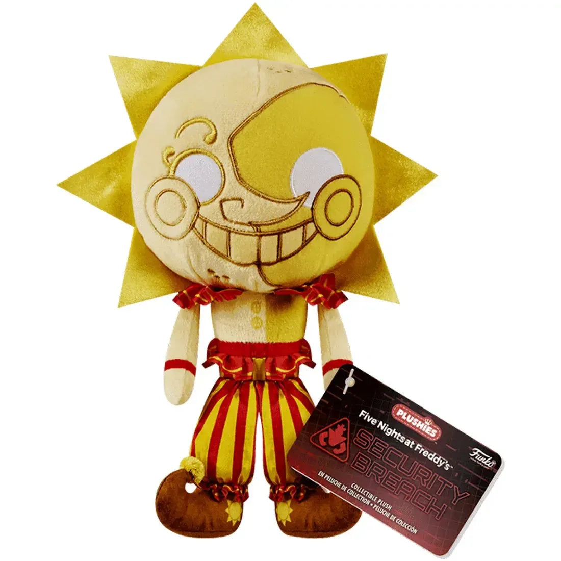 Five-Nights-at-Freddys-Security-Breach-Sun-Daycare-Attendant-Plush-7-Funko-Plushies-Series Five Nights at Freddy’s: Security Breach - Sun Daycare Attendant Plush (7") - Funko - Plushies Series - Image 1