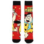 Flinstones - Fruity Pebbles Cereal Crew Socks Box Set (3 Pairs) - Bioworld - Image 3