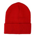 Friday The 13th - Jason Mask Cuff Beanie Hat (Red, Embroidered) - Bioworld - Image 2