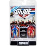 G.I. Joe - Cobra Commander & Crimson Guard Action Figures & Comic Books Set (3") - McFarlane Toys - Page Punchers Series