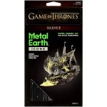 Game of Thrones - Silence Ship Figure Model Kit (Steel, Moderate Difficulty) - Fascinations - Metal Earth Iconx Premium Series