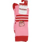 Gloomy Bear - "Pity & Gloomy" Peak-a-Boo Crew Socks (Embroidered) - Bioworld - Image 2