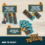Guns or Treasure - Party Pirate Card Game for Family, Adults & Children (2-6 Players, Ages 8+) - Image 3