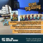 Guns or Treasure - Party Pirate Card Game for Family, Adults & Children (2-6 Players, Ages 8+) - Image 6