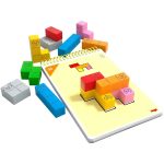 Happy Worms - Brain Teasing Stacking Puzzle Game for Children (1 Player, Ages 5+) - HABA - Logic! GAMES Series - Image 4