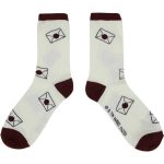 Harry Potter - 3D Plush Hedwig & Hogwarts Acceptance Letter Crew Socks - Bioworld - Image 4