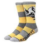 Harry Potter - Hufflepuff Rugby Stripe Crew Socks - Bioworld