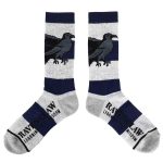 Harry Potter - Ravenclaw Rugby Stripe Crew Socks - Bioworld - Image 2