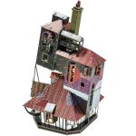 Harry Potter - The Burrow in Color Figure Model Kit (Steel, Moderate Difficulty) - Fascinations - Metal Earth Series - Image 6