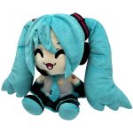 Hatsune Miku Sitting Plush (9") - Youtooz - Image 3