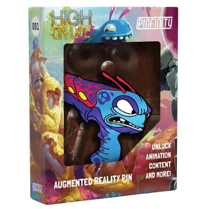 High on Life - Angry Kenny Pin Badge (#001, Augmented Reality) - Pinfinity