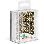 Hornet D6 Dice Set (36 Dice, 12mm, Yellow & Black) - Oakie Doakie Dice