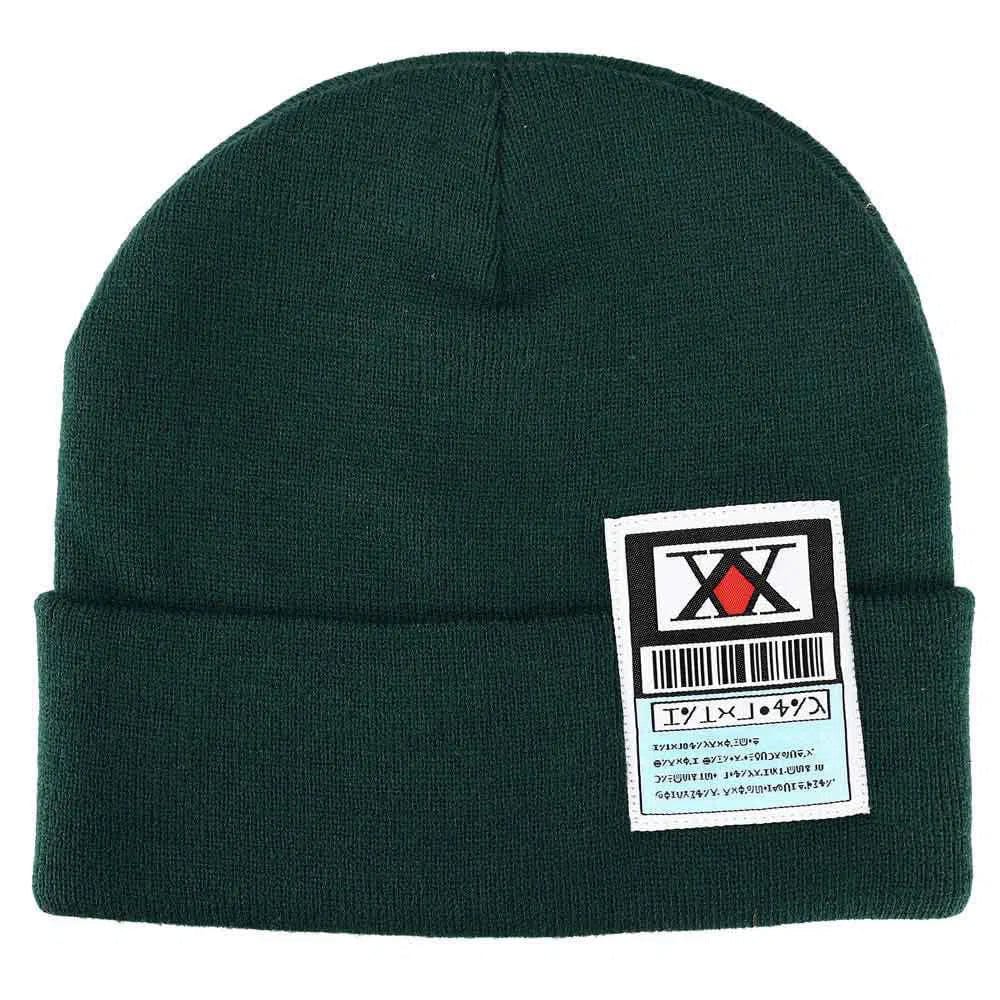 Hunter-x-Hunter-Hunter-License-Cuff-Beanie-Hat-Green-Bioworld Hunter x Hunter - Hunter License Cuff Beanie Hat (Green) - Bioworld - Image 1