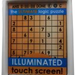 Illuminated Sudoku Electronic Handheld Game - Techno Source - Image 3