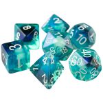 Jellyfish Dice Set (7 Dice, Polyhedral) - Game Master Dice