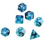 Jellyfish Dice Set (7 Dice, Polyhedral) - Game Master Dice - Image 4