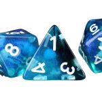 Jellyfish Dice Set (7 Dice, Polyhedral) - Game Master Dice - Image 7