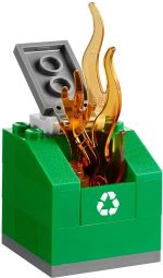 LEGO [City] - Fire Motorcycle Building Set - Fire Series (60000) - Image 5