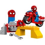 LEGO [Duplo] - Spider-Man Web-Bike Workshop Building Set - Spider-Man Series (10607) - Image 2