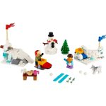 LEGO [Seasonal] - Winter Snowball Fight Building Set - Christmas Series (40424) - Image 2